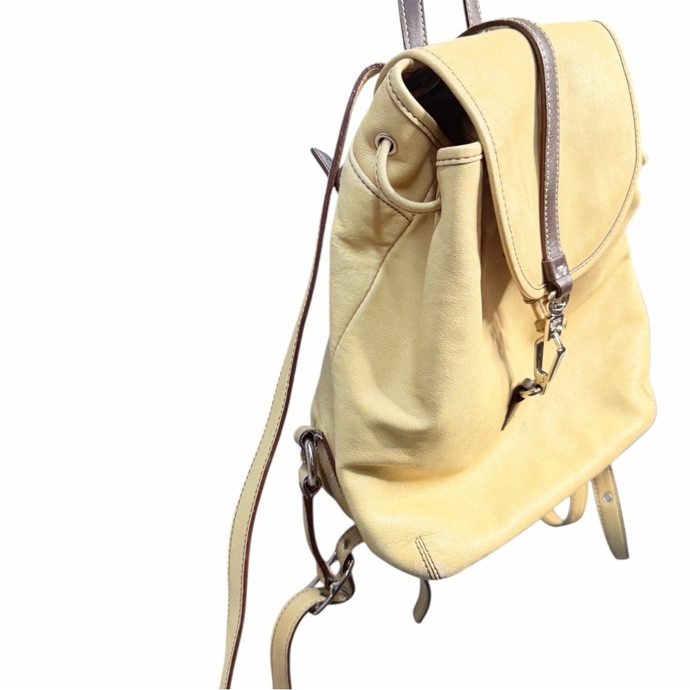 Coach yellow leather Backpack for Women 9368 - Picture 3 of 11